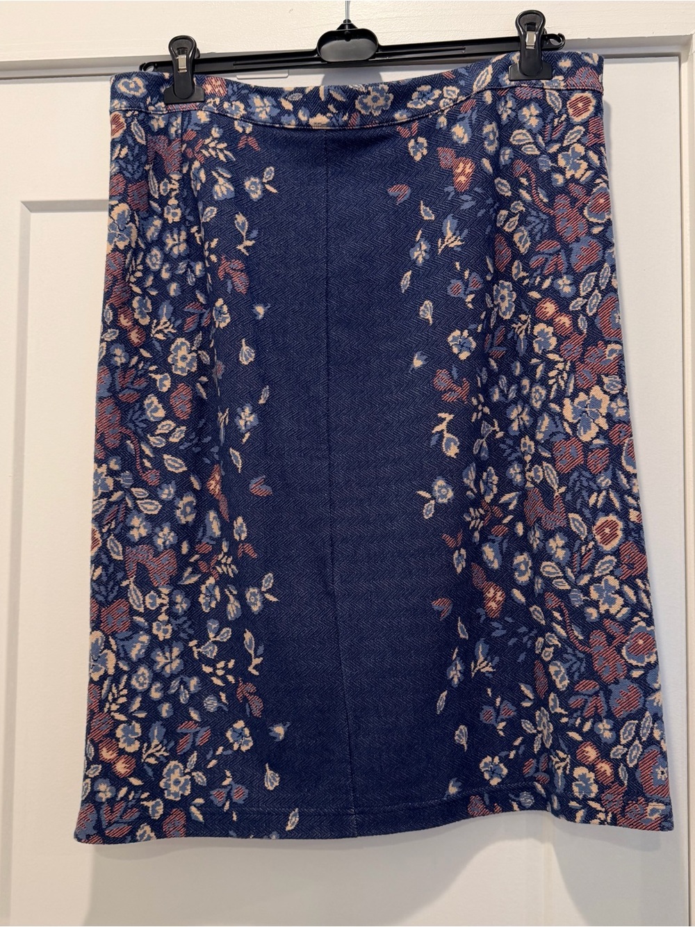 Floral Navy pencil Skirt - Women